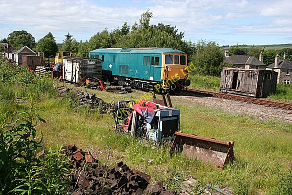 Photo 6"x4" Dufftown Station Dufftown c2007