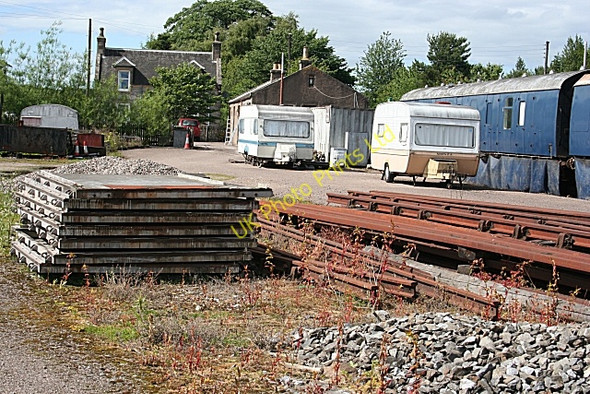 Photo 6"x4" Dufftown Station Dufftown c2007 P1