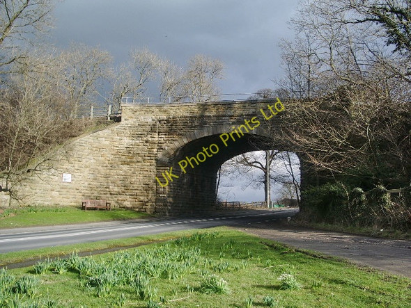 Photo 6"x4" Railway  bridge Bramhope c2008