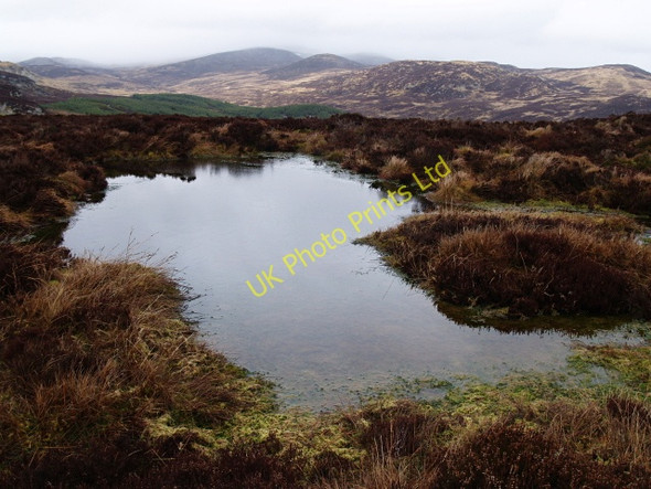 Photo 6"x4" Bogpool, Carn Dubh Kinnaird\/NN9559 c2008