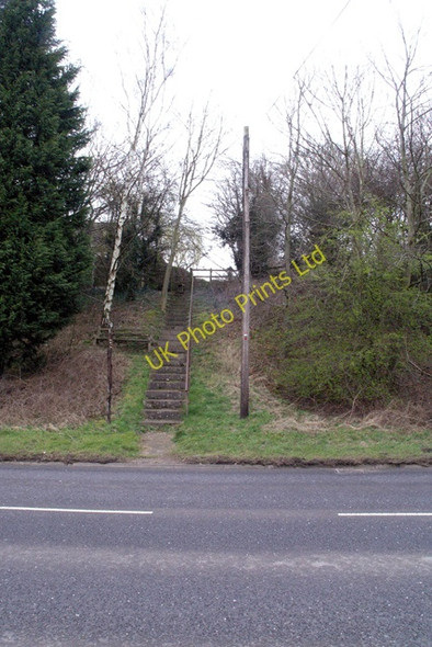 Photo 6"x4" Footpath to Church Road Bogend\/SK4946 c2008