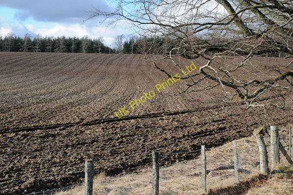 Photo 6"x4" Newly Ploughed Field Moneydie c2008