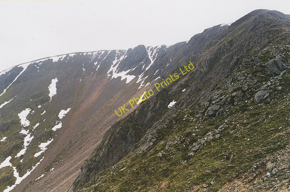 Photo 6"x4" The eastern slopes of Mullach nan Coirean Mullach nan Coirean c1998