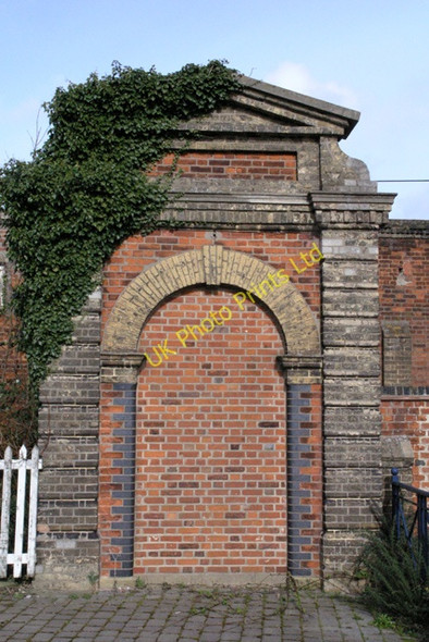Photo 6"x4" North platform entrance, Needham Market station Grinstead Hill c2008