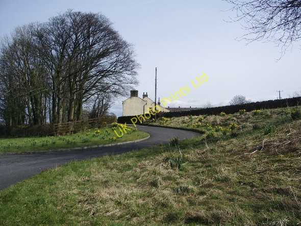 Photo 6"x4" Access road to Sawley Grange Rimington c2008