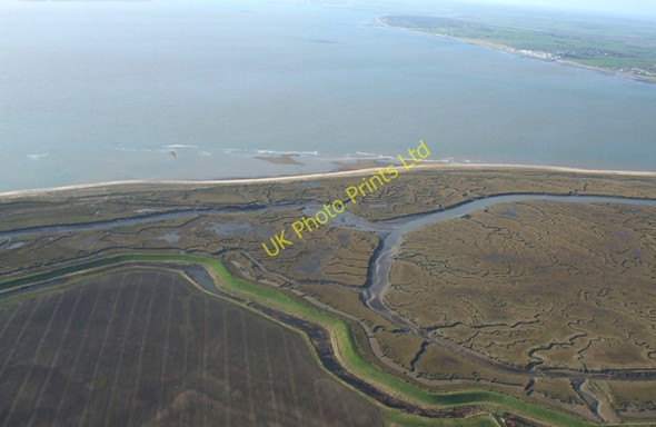 Photo 6"x4" Colne Point Nature Reserve Lee-over-Sands c2008
