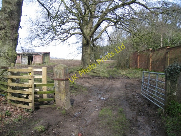 Photo 6"x4" Gateway at Gwysaney Cefn-eurgain c2008