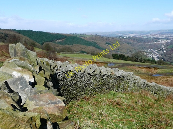 Photo 6"x4" View from Twyn yr Oerfel Bedwas c2008