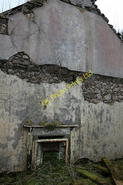 Photo 6"x4" Ruin at Killypole, Interior (2) Drumlemble c2008