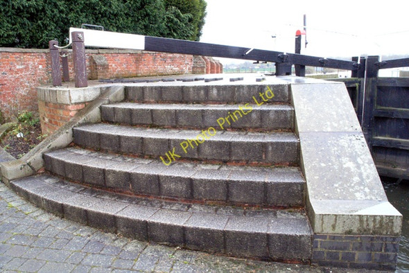 Photo 6"x4" Steps at Beeston Lock Beeston\/SK5236 c2008