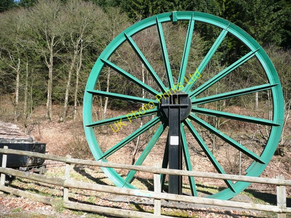 Photo 6"x4" Pit head wheel Cannop c2008