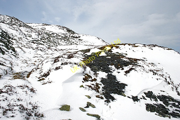 Photo 6"x4" Hill of Tillymorgan: Former Slate Quarries Fisherford c2008 P3