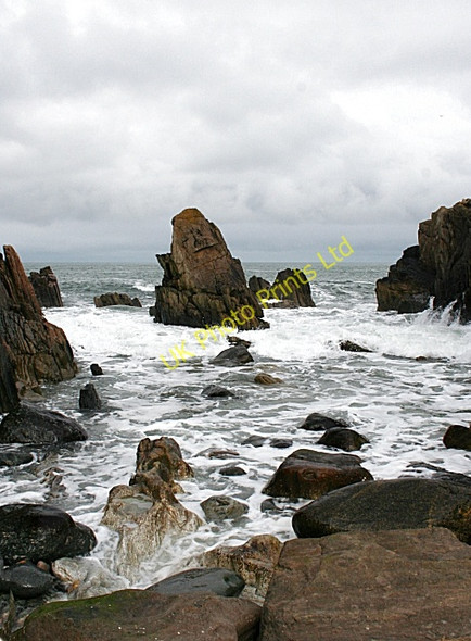 Photo 6"x4" Incoming Tide Portsoy c2008