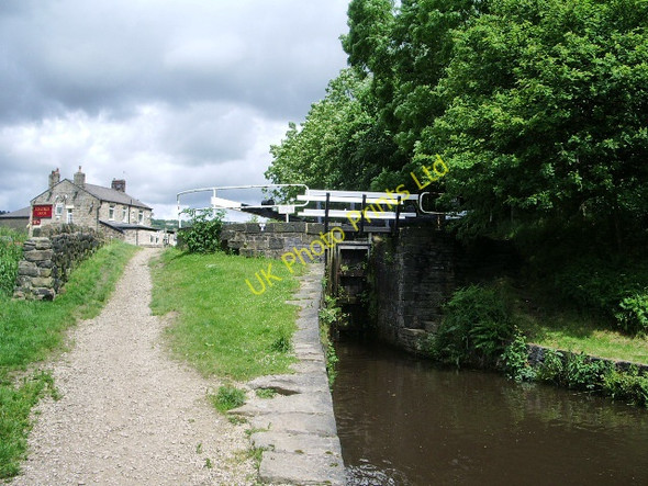 Photo 6"x4" Huddersfield Narrow Canal Mossley\/SD9701 c2007