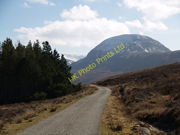 Photo 6"x4" Roadside view, Badluarach Badluarach c2008
