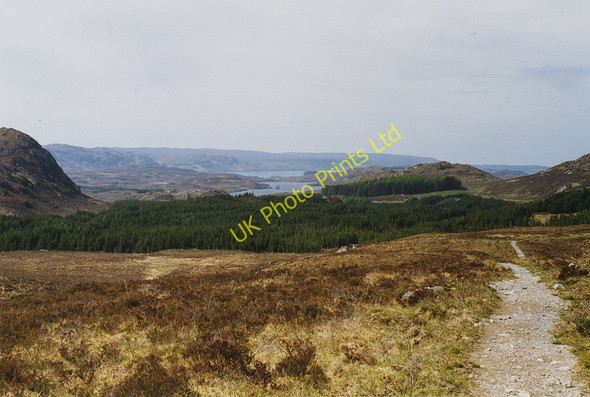 Photo 6"x4" Heading for Kernsary Torr nan Gabhar\/NG9178 c1999