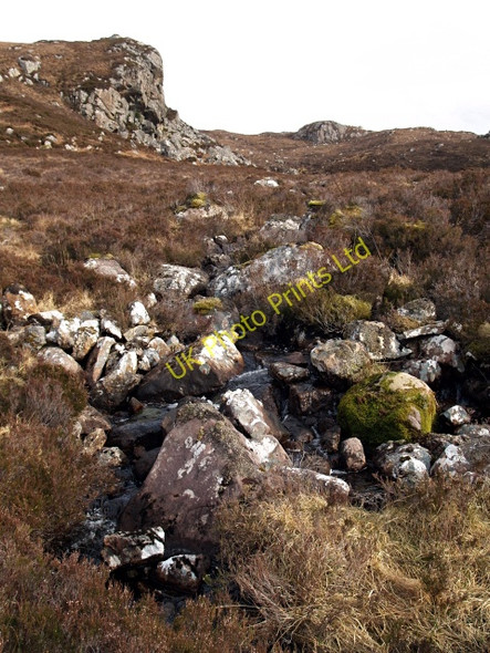 Photo 6"x4" Burn, Lochan na Cairill Badluarach c2008