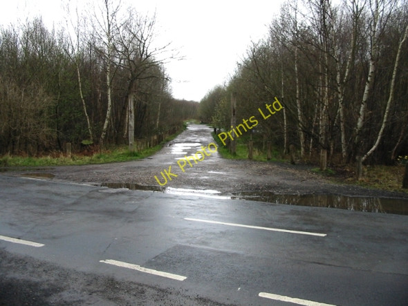 Photo 6"x4" Entrance to parking area, Thornden Woods Radfall c2008