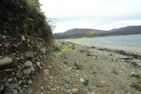 Photo 6"x4" Coastal erosion near Corran Narrows, Loch Linnhe Clovullin c2008
