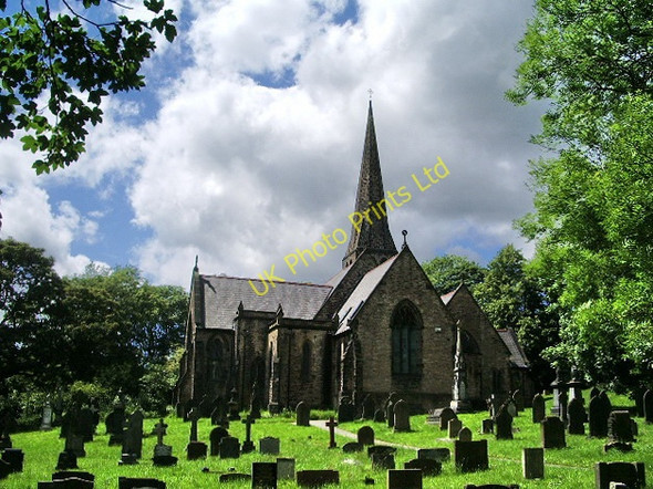 Photo 6"x4" Christ Church, Frizeland, Grasscroft Grasscroft c2007