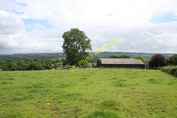 Photo 6"x4" Buildings of Bank Farm Kyre Green c2007