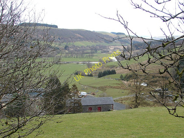 Photo 6"x4" The Wye Valley and Nanty Farm Llanifyny c2008