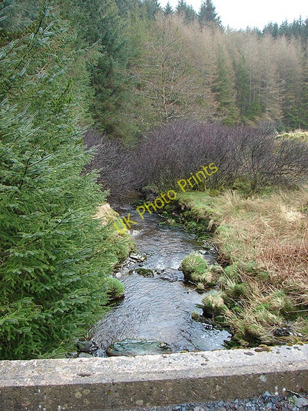 Photo 6"x4" Afon Diliw Pont Rhydgaled c2008