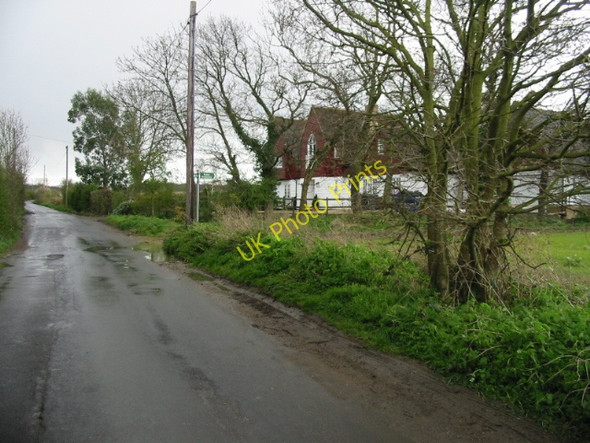 Photo 6"x4" Looking SE along Fox's Cross Road Clapham Hill c2008