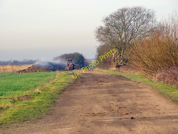Photo 6"x4" Sheep Trod Lane, Welwick Weeton\/TA3520 c2007