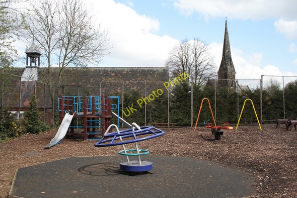 Photo 6"x4" Playground in King Georges Park, Bramcote Stapleford\/SK5037 c2008