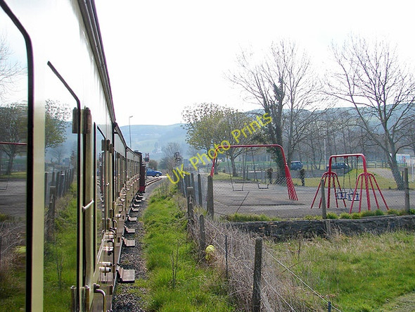 Photo 6"x4" Approaching Llanbadarn level crossing Aberystwyth c2008