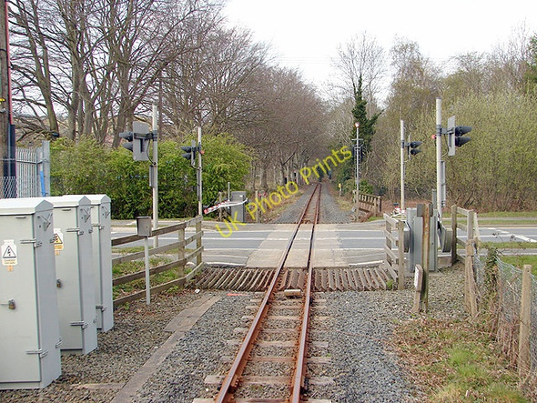 Photo 6"x4" Glanyrafon Level Crossing Glanrafon\/SN6180 c2008
