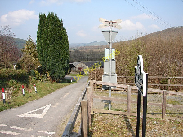 Photo 6"x4" Level Crossing at Nantyronen Nantyronen Station c2008