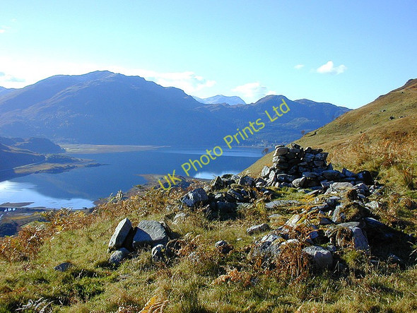Photo 6"x4" Shieling on Sgurr an Airgid Carn-gorm c2003