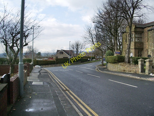 Photo 6"x4" Road junction Burnley c2008