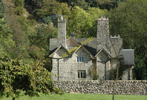 Photo 6"x4" Manor House near Worlds End Pentredwr c2007
