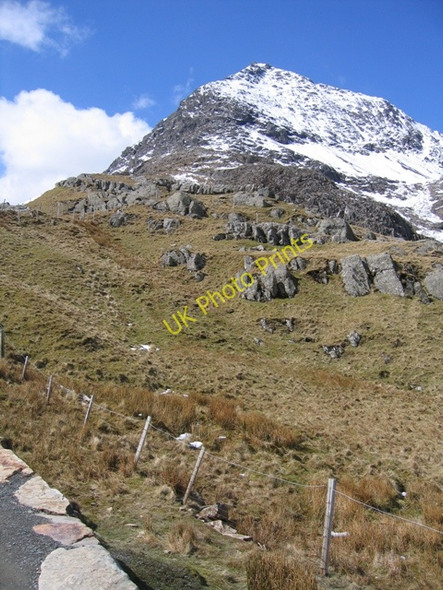 Photo 6"x4" A view of Crib Goch from the Pyg track Gwastadnant c2008