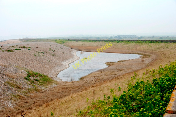 Photo 6"x4" A saltwater lagoon near Plumpudding Island Potten Street c2008