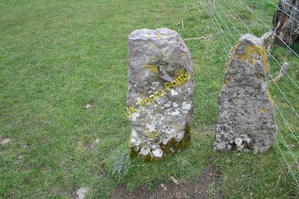 Photo 6"x4" Former Gate Post Parwich c2008