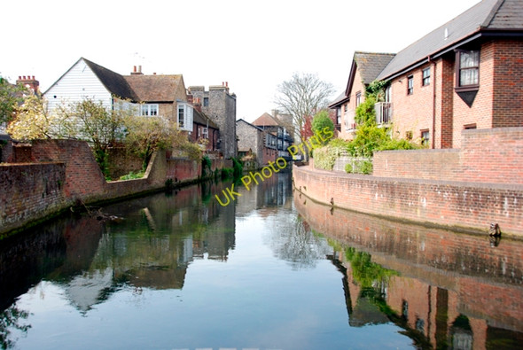 Photo 6"x4" The Great Stour Canterbury\/TR1457 c2008