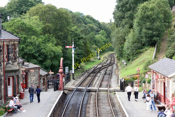 Photo 6"x4" The Line north of Goathland Goathland c2007