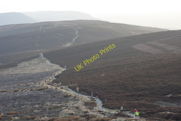 Photo 6"x4" Gold Hill and Live Moor Heathwaite\/NZ4801 c2008