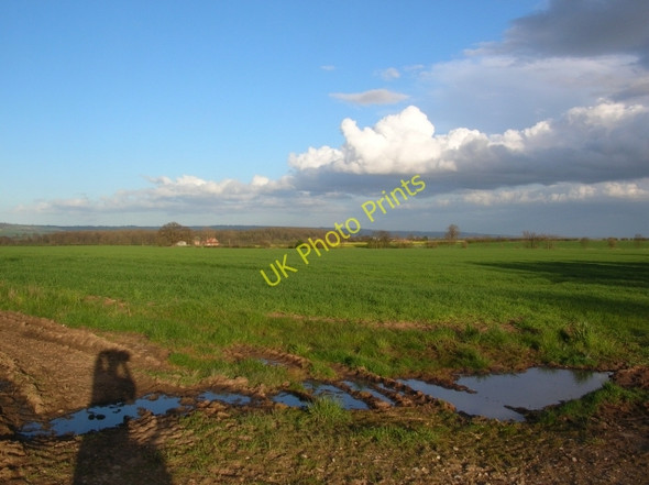 Photo 6"x4" Farmland near Mount Pleasant Farm Bossall c2008