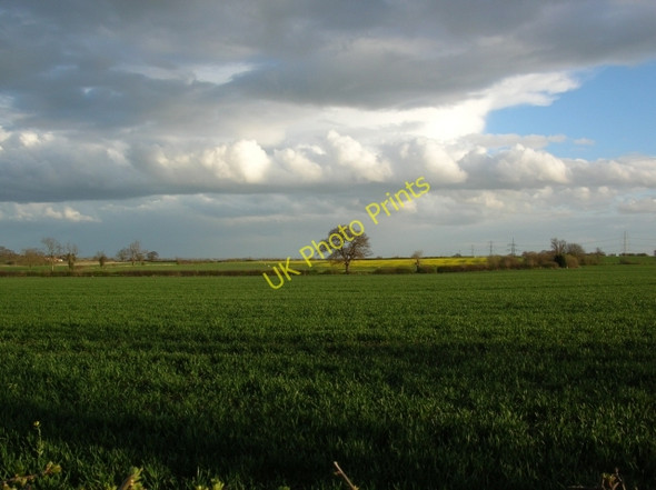 Photo 6"x4" Towards Belle View Farm Bossall c2008