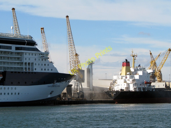 Photo 6"x4" Cruise ship 'Celebrity Constellation' at Belfast [3] Belfast c2008