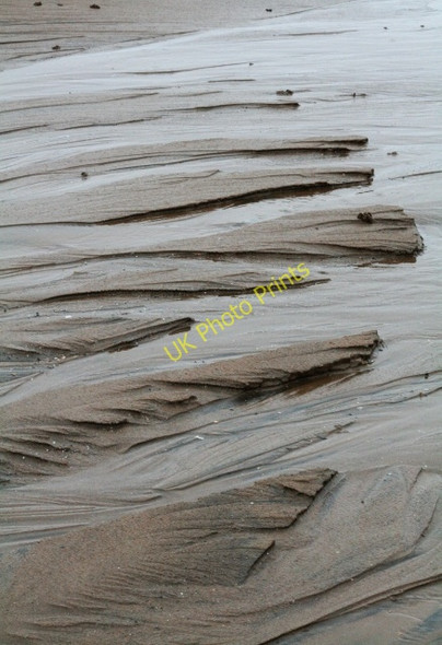 Photo 6"x4" Beach Sand at Eskmeals Hycemoor c2008