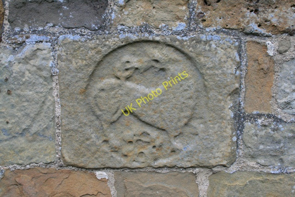 Photo 6"x4" Carved Stone, Leake Church Leake\/SE4390 c2008