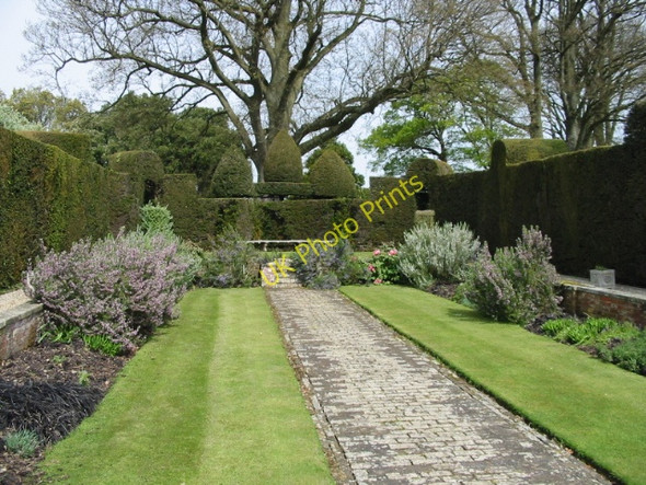 Photo 6"x4" The Sunken Garden, Hole Park Beacon Hill\/TQ8232 c2008