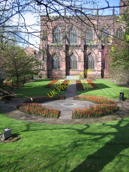 Photo 6"x4" The Cheshire Regiment Garden of Remembrance 2008 Chester c2008