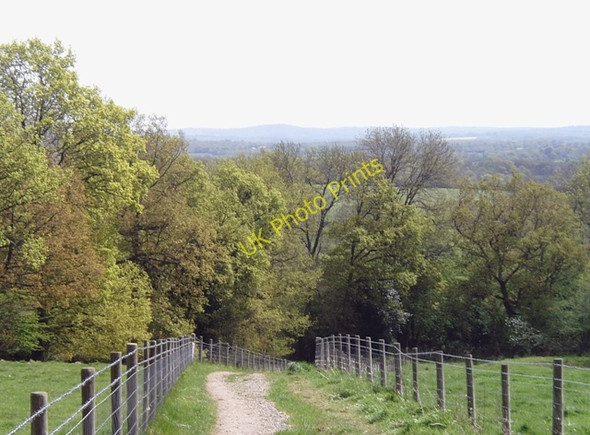 Photo 6"x4" View from the Vanguard Way footpath Hammerwood c2008